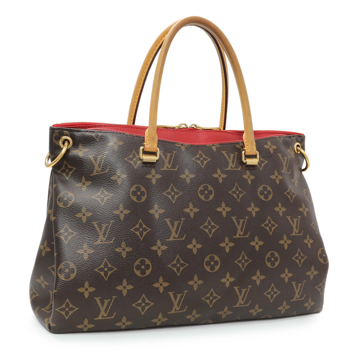 Exclusive Louis Vuitton Cherry Monogram Pallas — Side View