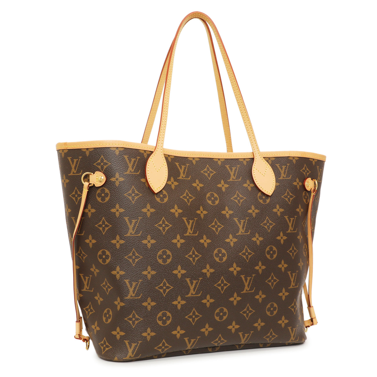 Exclusive Louis Vuitton Monogram Neverfull MM — Side View