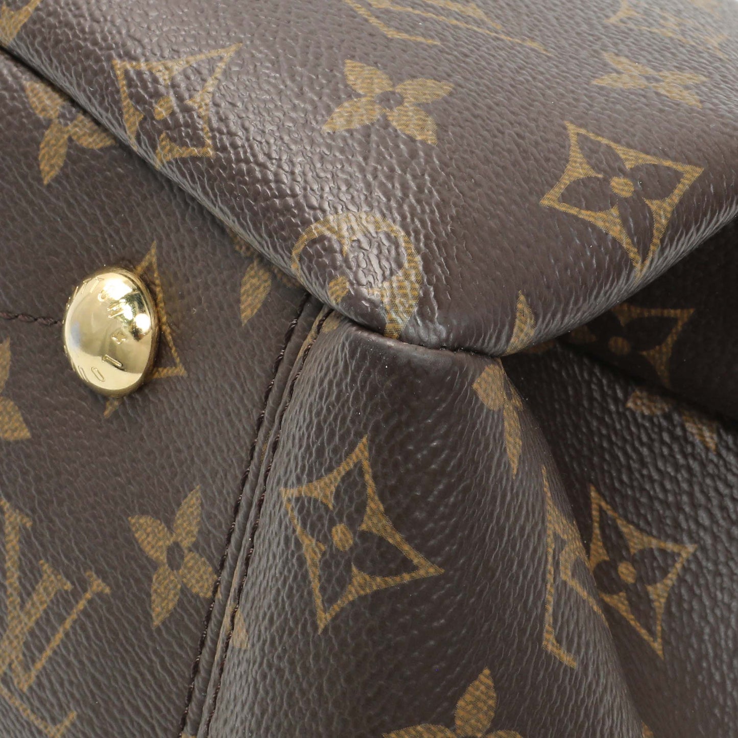 Exclusive Louis Vuitton Cherry Monogram Pallas — Detail View