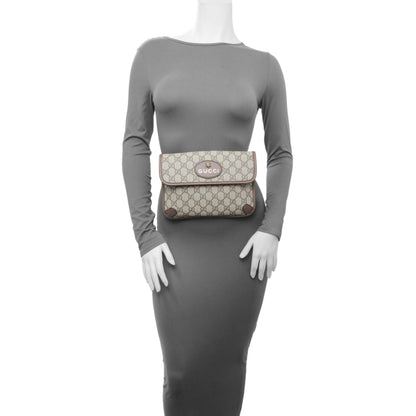 Exclusive Gucci GG Supreme Monogram Neo Vintage Web Belt Bag — Alternate View 12