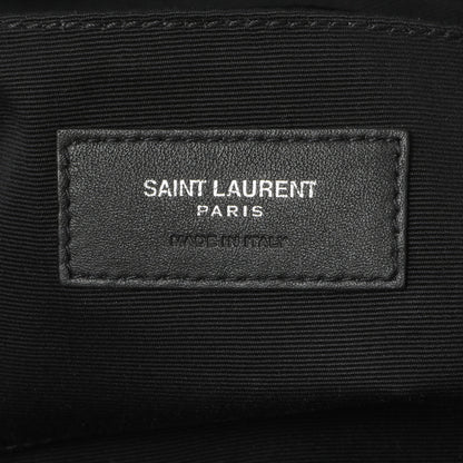 Exclusive Saint Laurent Black Canvas Cassandre Monogram Belt Bag — Alternate View 7
