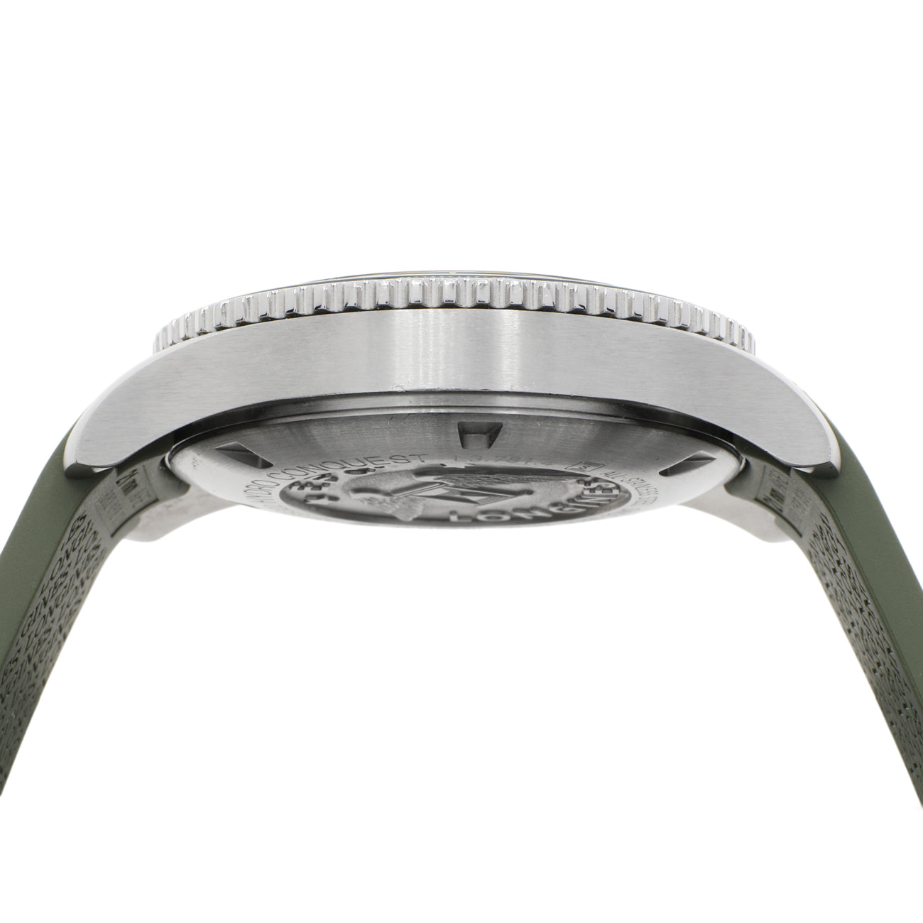 Exclusive Longines Stainless Steel HydroConquest L3.781.4.05.2 — Back View