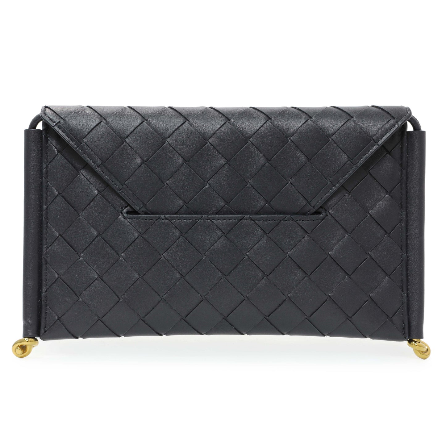 Exclusive Bottega Veneta Solstice Envelope Intrecciato Leather Crossbody — Side View