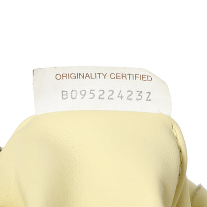 Exclusive Bottega Veneta Pale Yellow Nappa Intrecciato Mini Jodie — Lifestyle View