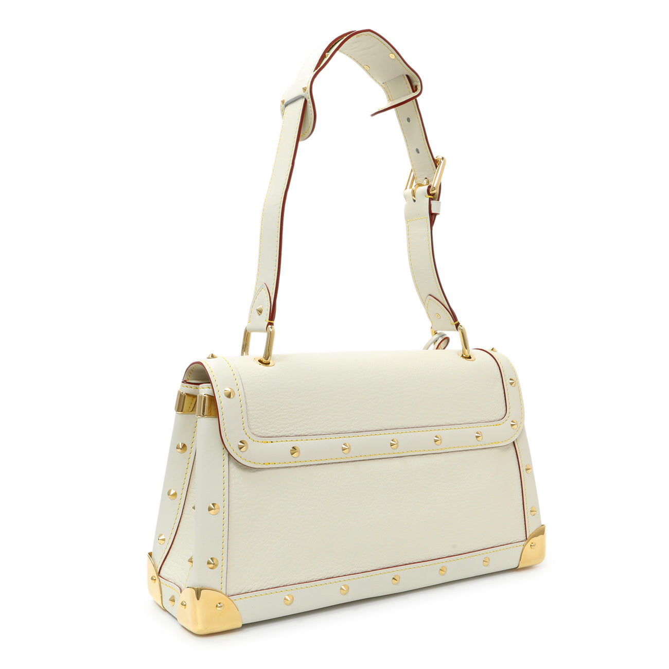 Exclusive Louis Vuitton White Suhali Talentueux — Side View