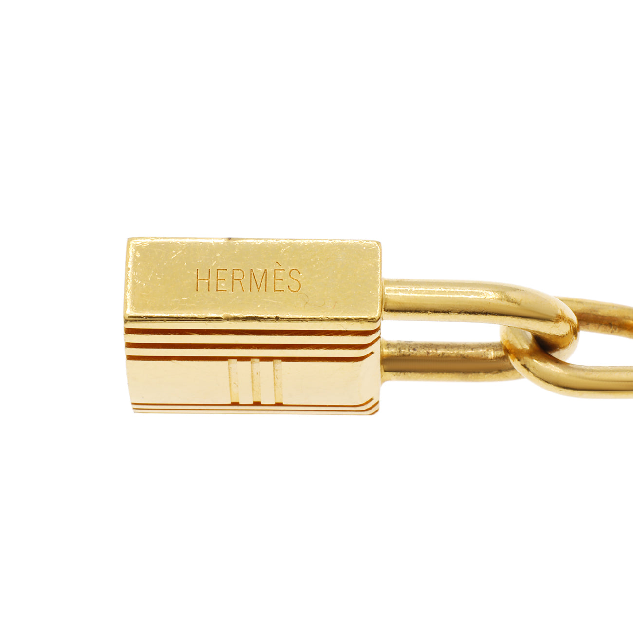 Exclusive Hermes Breloque Olga Bag Charm — Back View