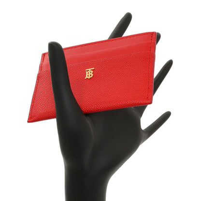Exclusive Burberry Red Calfskin Card Holder — Alternate View 8