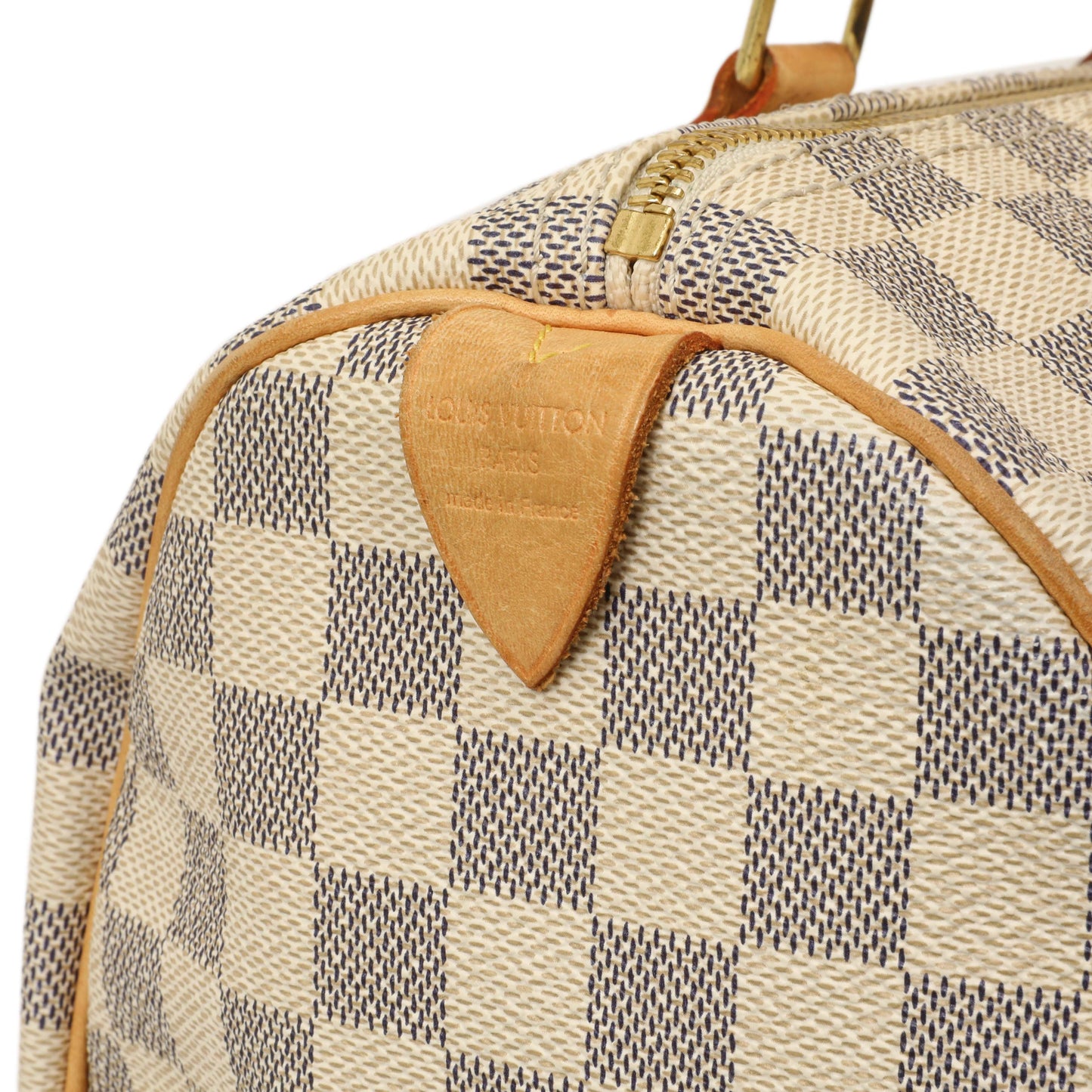 Exclusive Louis Vuitton Damier Azur Speedy 30 — Alternate View 8