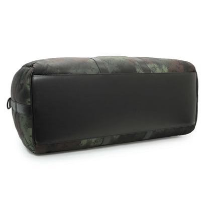 Exclusive Louis Vuitton Nylon Monogram Camouflage Keepall 50 Bandouliere — Back View