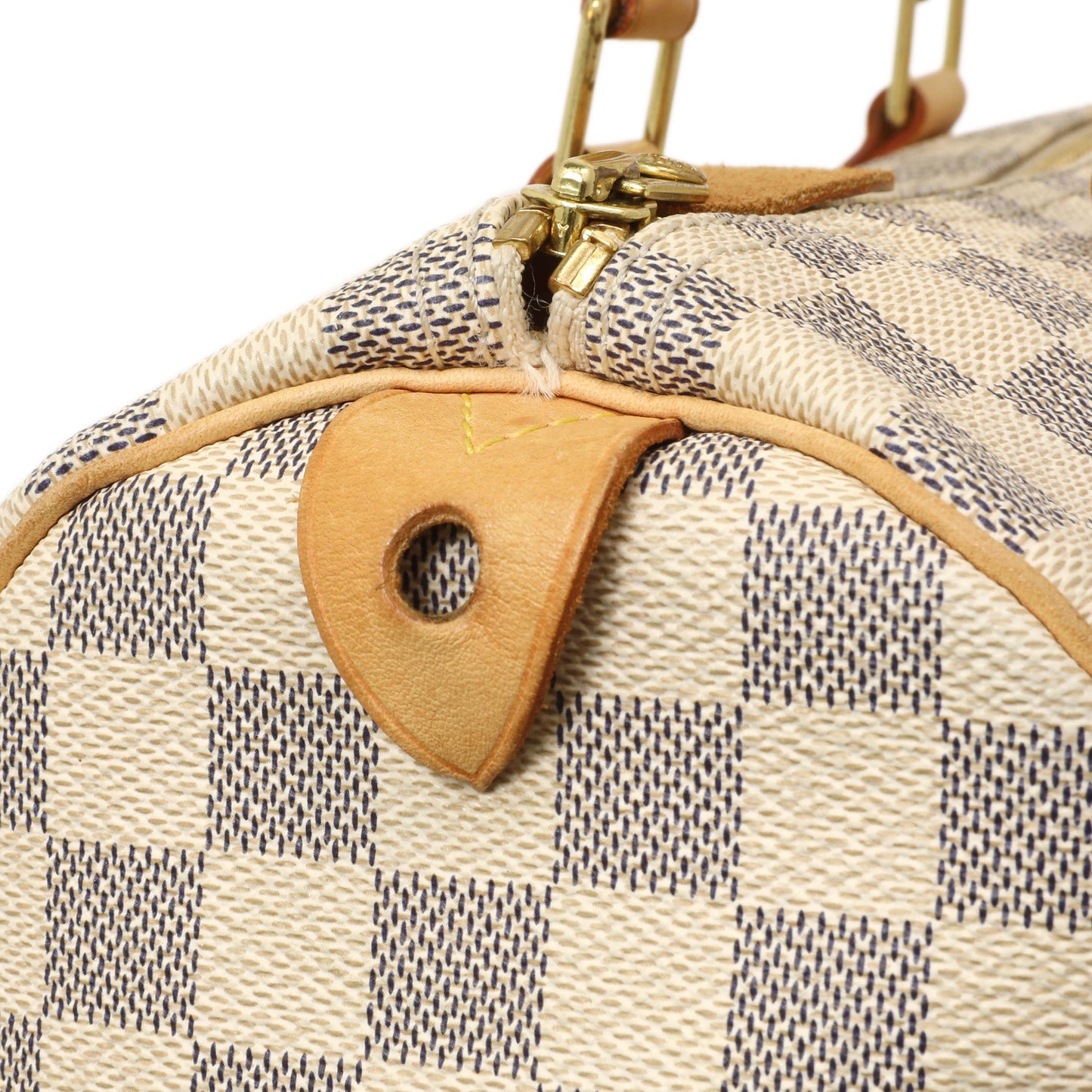 Exclusive Louis Vuitton Damier Azur Speedy 30 — Alternate View 10