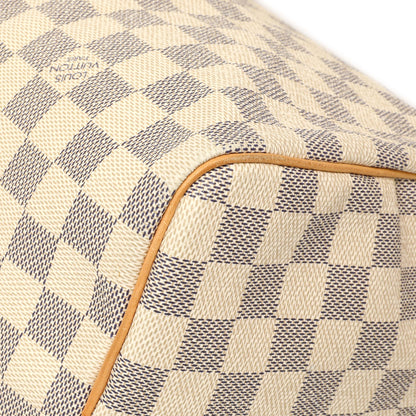 Exclusive Louis Vuitton Damier Azur Speedy 30 — Lifestyle View
