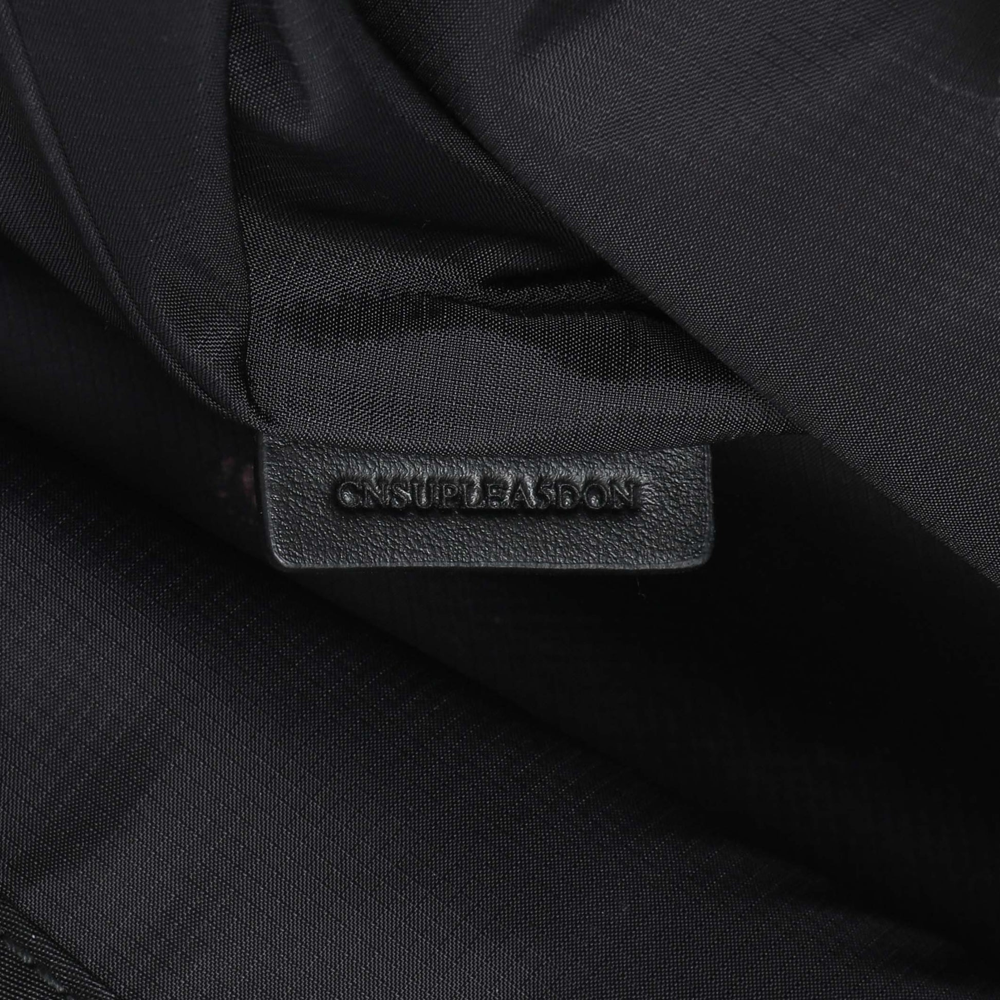 Exclusive Burberry Black Nylon Artie Tote — Lifestyle View