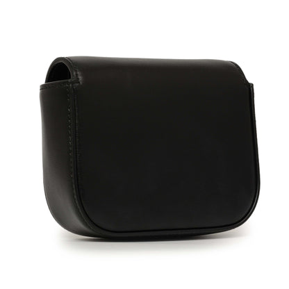 Exclusive Celine Black Calfskin Mini Claude — Back View