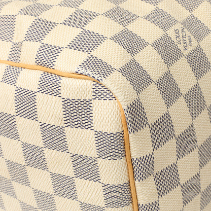 Exclusive Louis Vuitton Damier Azur Speedy 30 — Top View