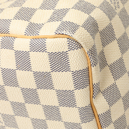 Exclusive Louis Vuitton Damier Azur Speedy 30 — Lifestyle View