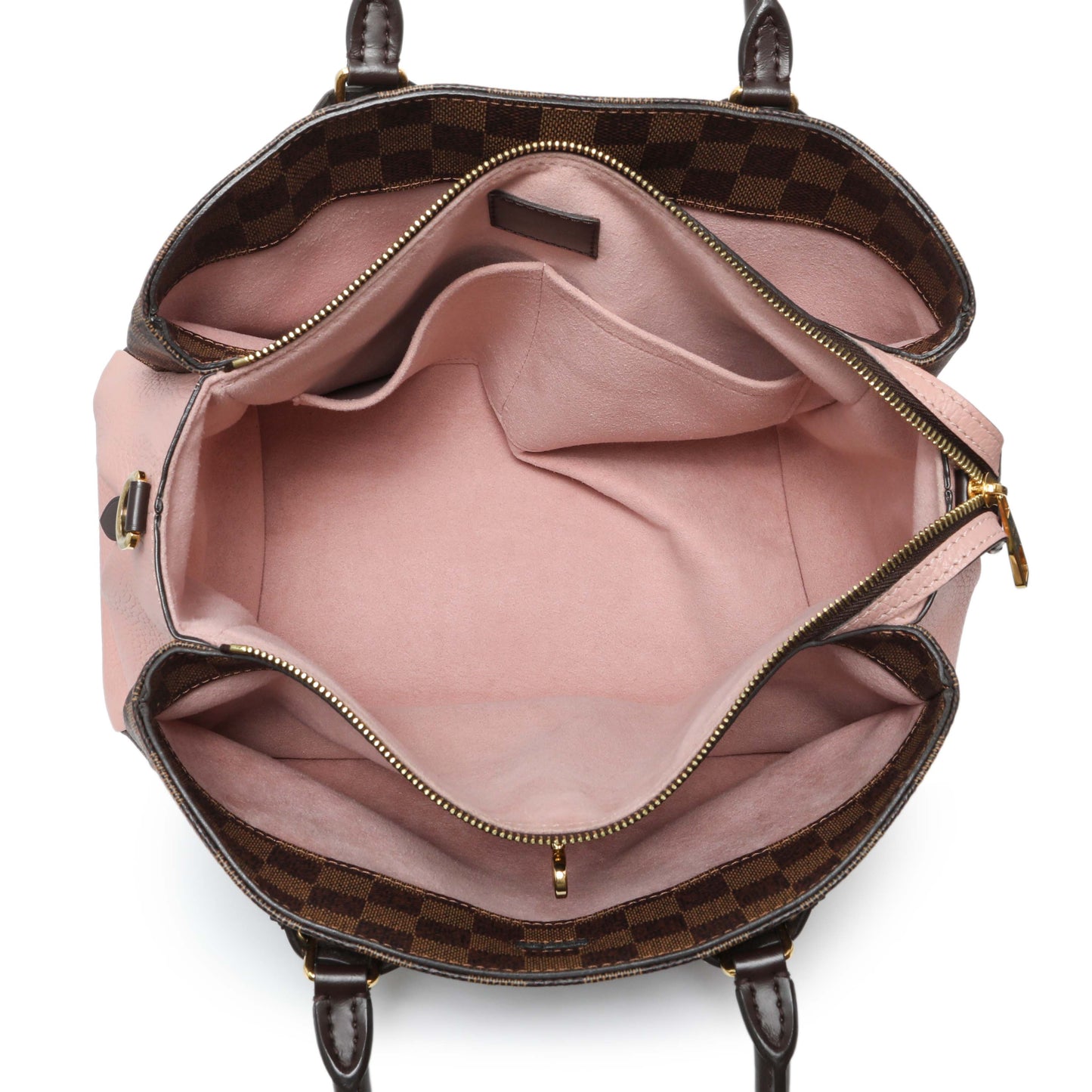 Exclusive Louis Vuitton Cuir Taurillon Damier Ebene Normandy Magnolia — Alternate View 8