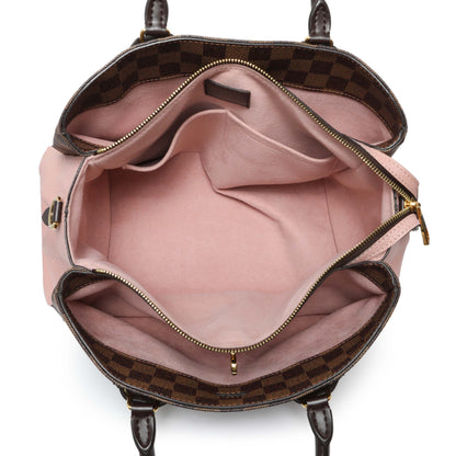 Exclusive Louis Vuitton Cuir Taurillon Damier Ebene Normandy Magnolia — Alternate View 8