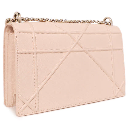 Exclusive Christian Dior Rose Poudre Grained Calfskin Medium  Diorama — Side View