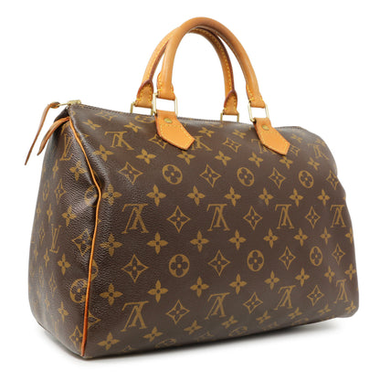 Exclusive Louis Vuitton Monogram Speedy 30 — Side View