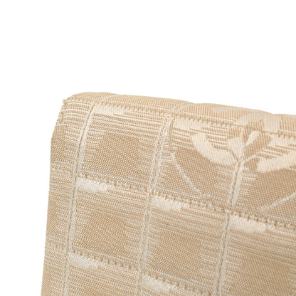 Exclusive Chanel Beige Nylon Travel East West Flap — Top View