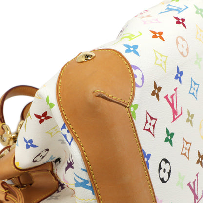Exclusive Louis Vuitton White  Multicolor Ursula — Detail View