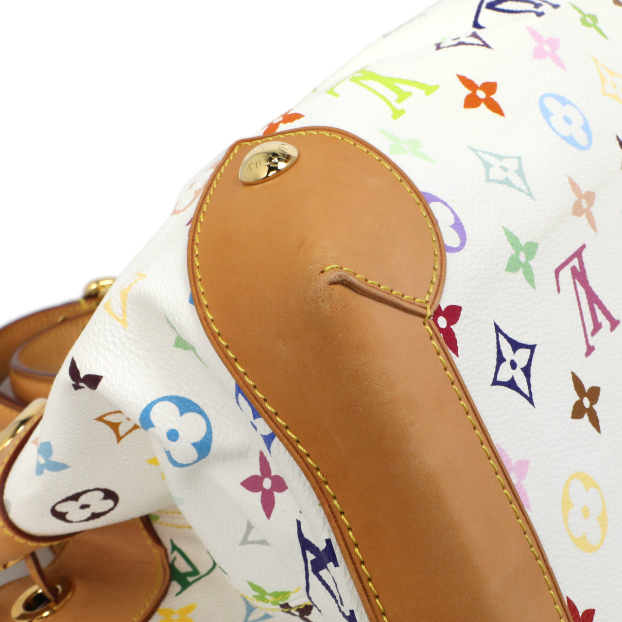 Exclusive Louis Vuitton White  Multicolor Ursula — Alternate View 7