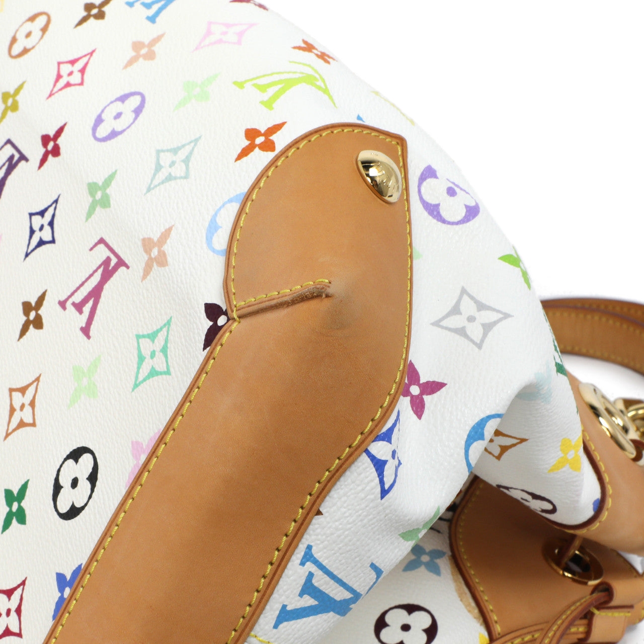 Exclusive Louis Vuitton White  Multicolor Ursula — Alternate View 8