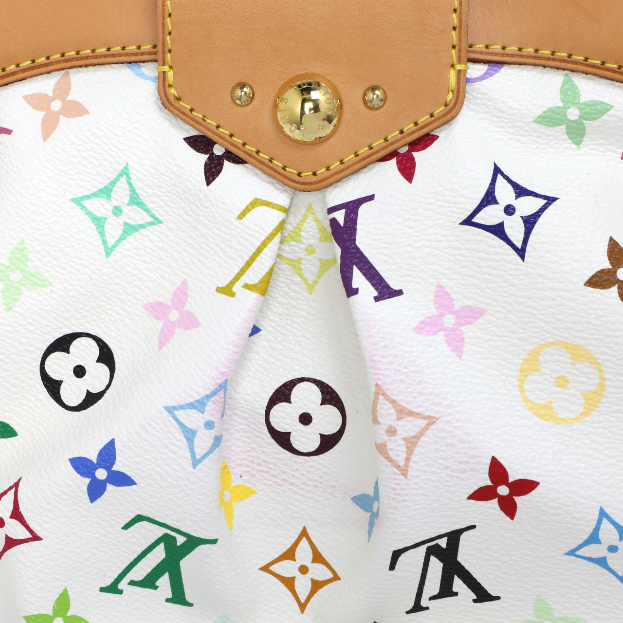 Exclusive Louis Vuitton White  Multicolor Ursula — Alternate View 11