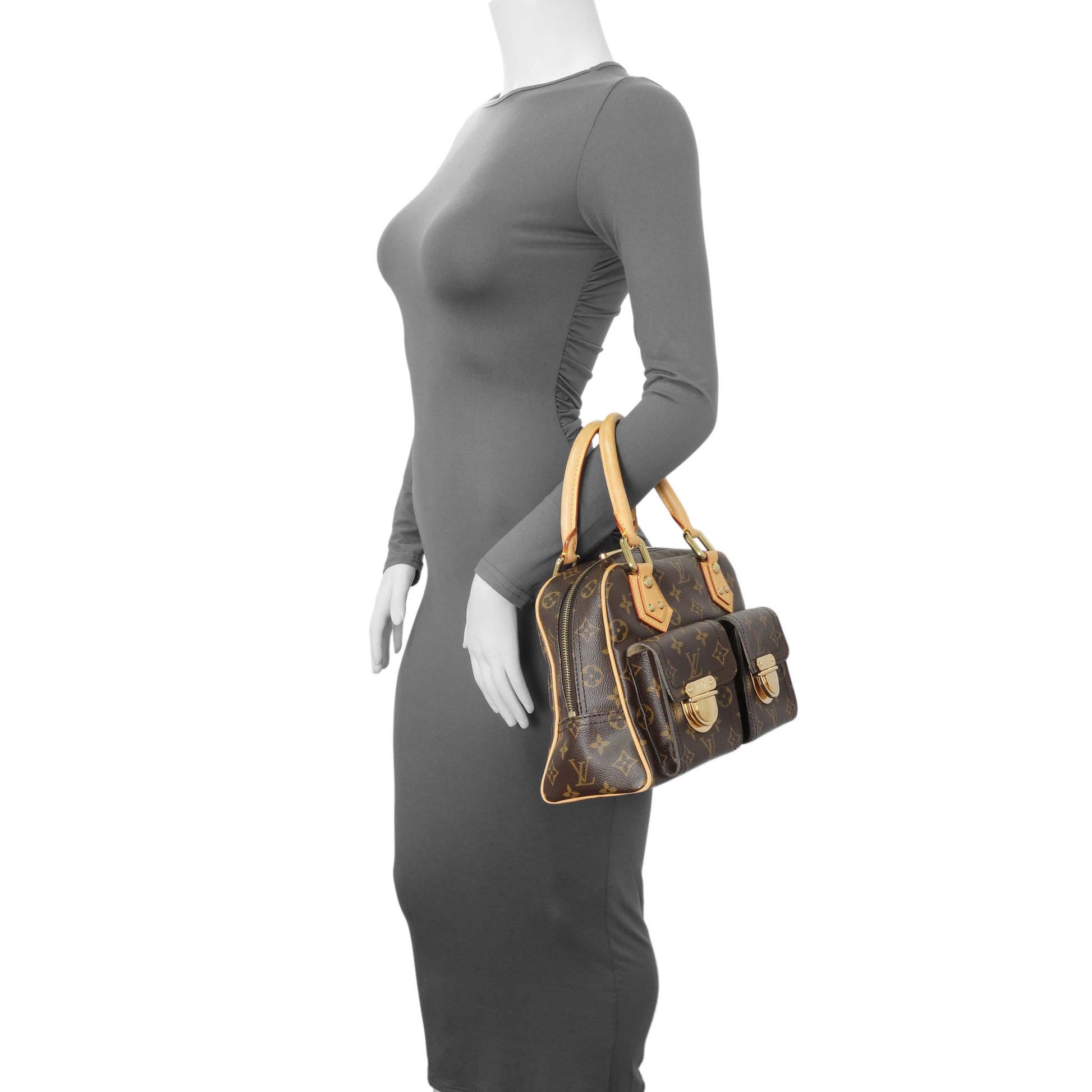 Exclusive Louis Vuitton Monogram Manhattan PM — Alternate View 13