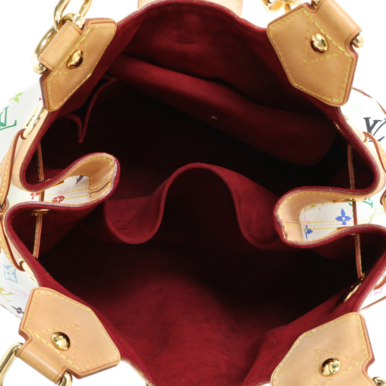 Exclusive Louis Vuitton White  Multicolor Ursula — Alternate View 9