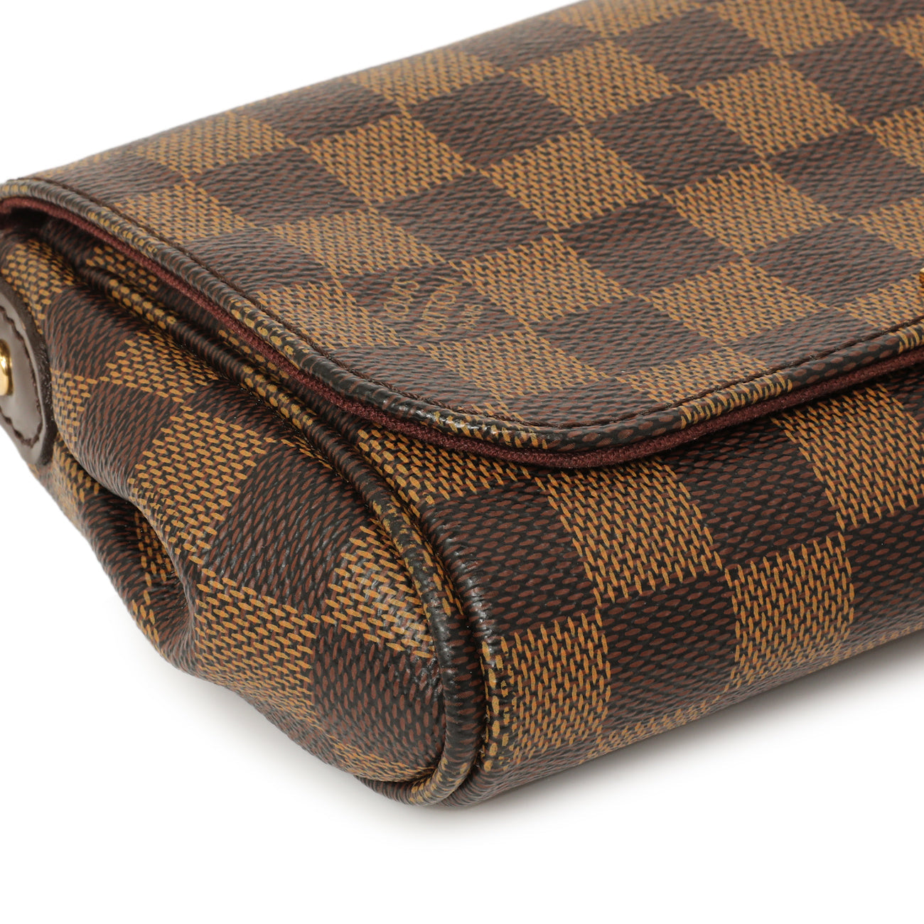 Exclusive Louis Vuitton Damier Ebene Favorite PM — Top View
