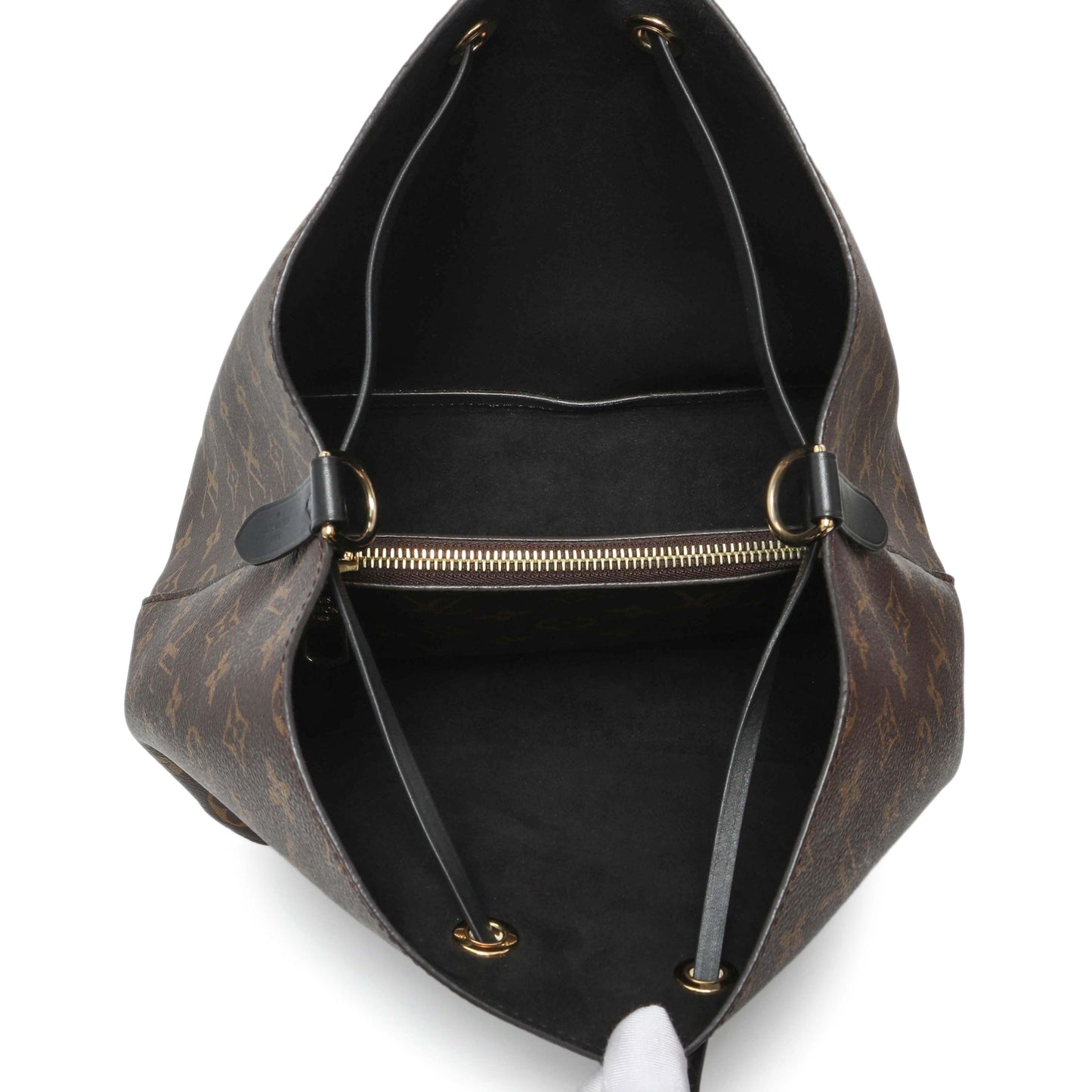 Exclusive Louis Vuitton Monogram Neonoe MM — Top View