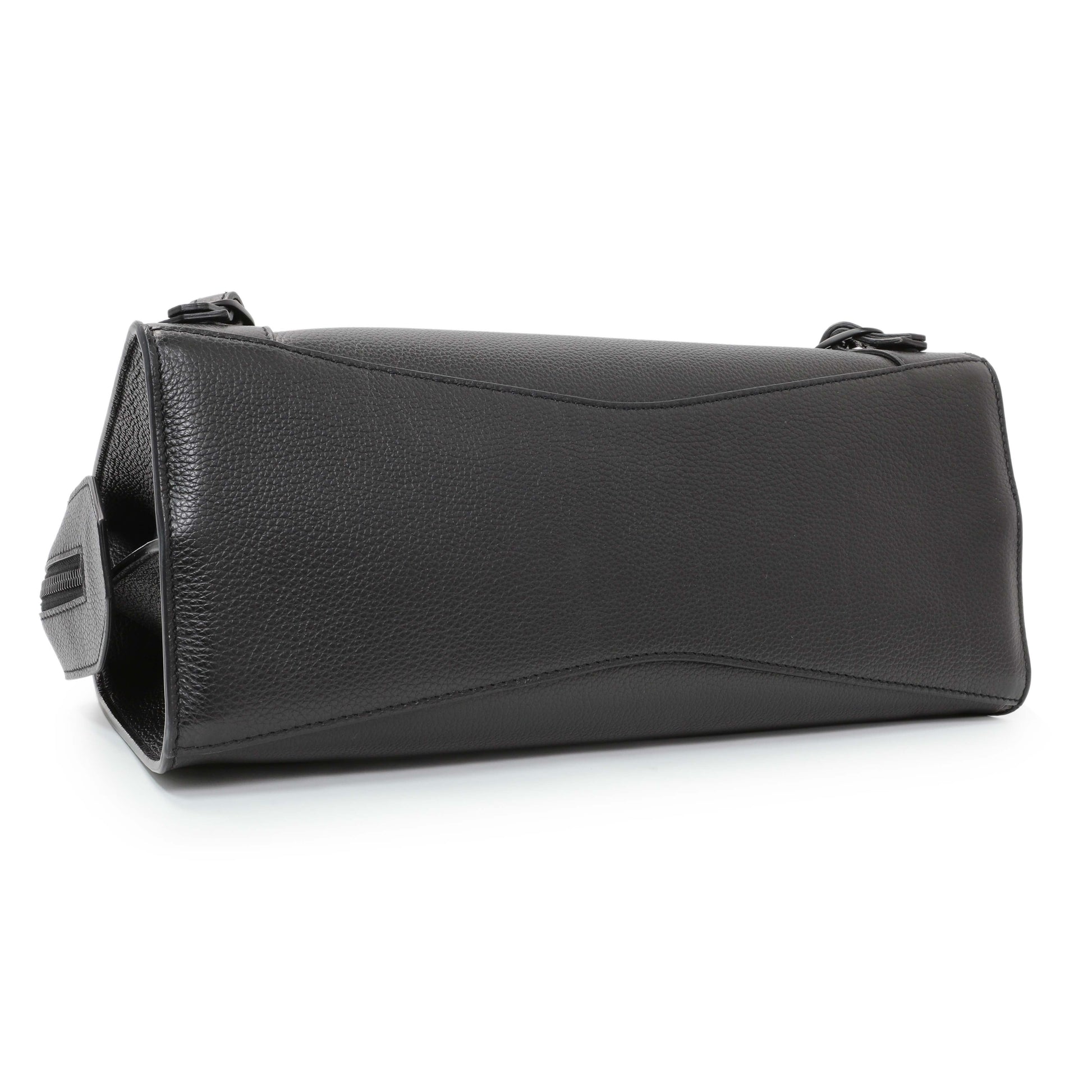 Exclusive Balenciaga Grained Calfskin Neo Classic Black Hardware S City — Back View