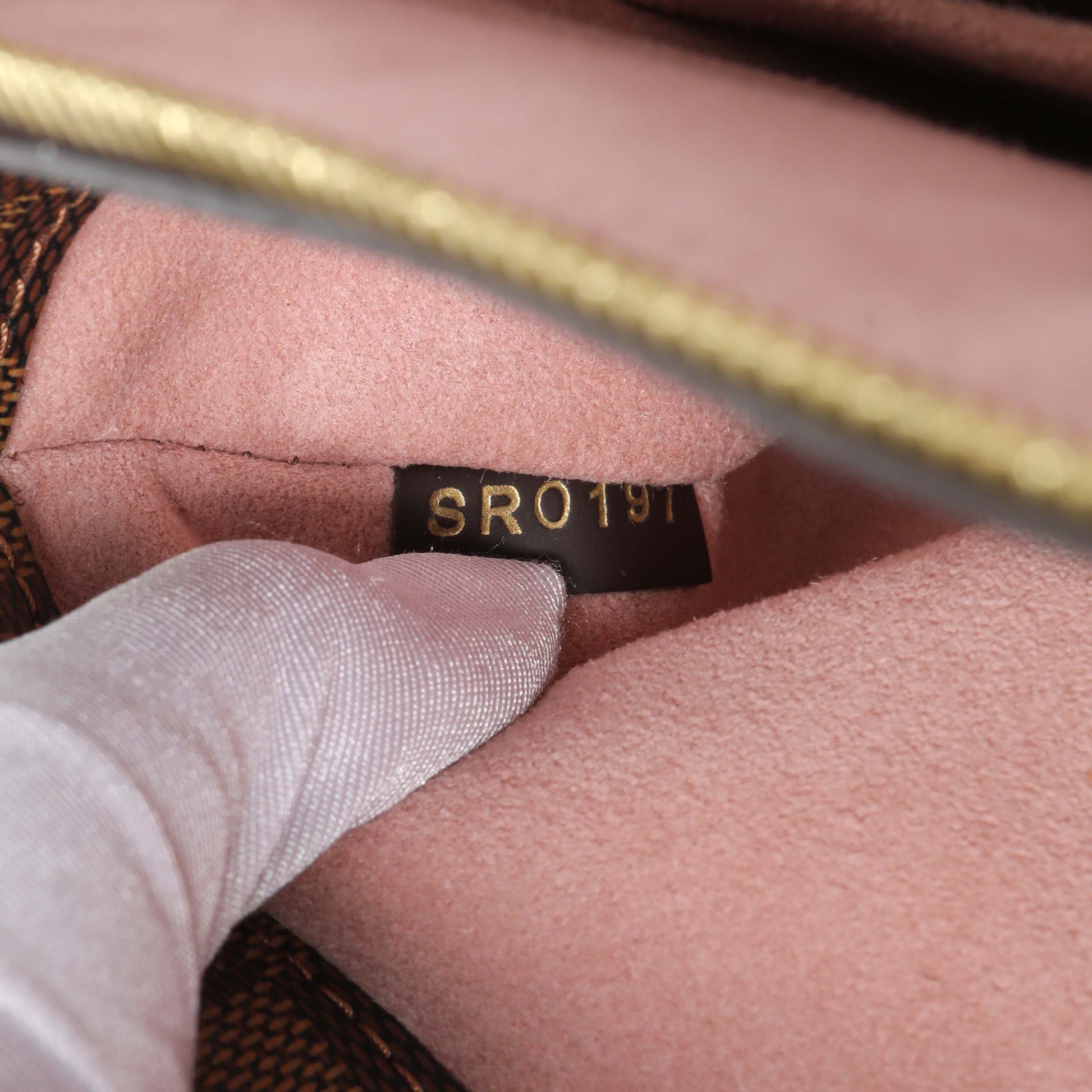 Exclusive Louis Vuitton Cuir Taurillon Damier Ebene Normandy Magnolia — Alternate View 10
