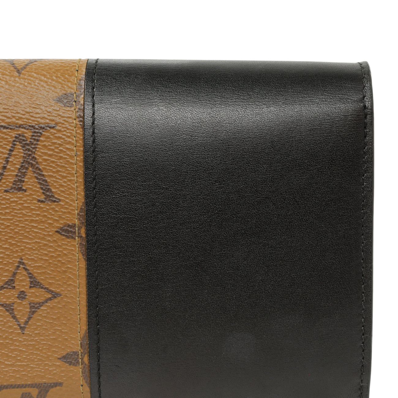 Exclusive Louis Vuitton Reverse Monogram Studded Night Lights Twist Chain Wallet — Alternate View 8