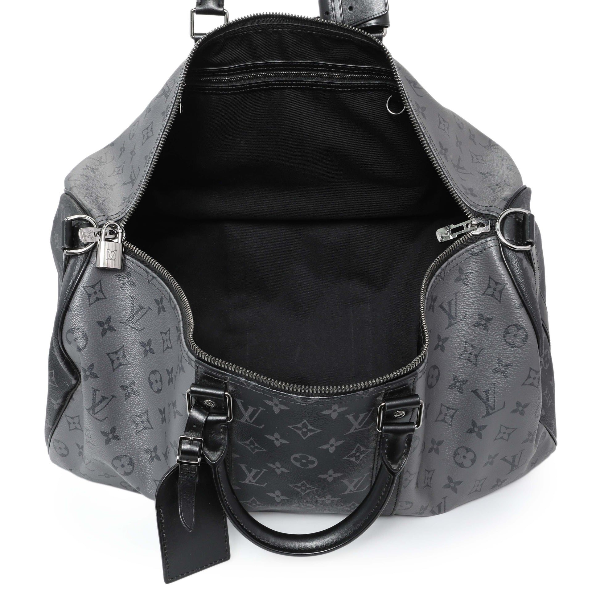 Exclusive Louis Vuitton Reverse Monogram Eclipse Keepall 50 Bandouliere — Alternate View 8
