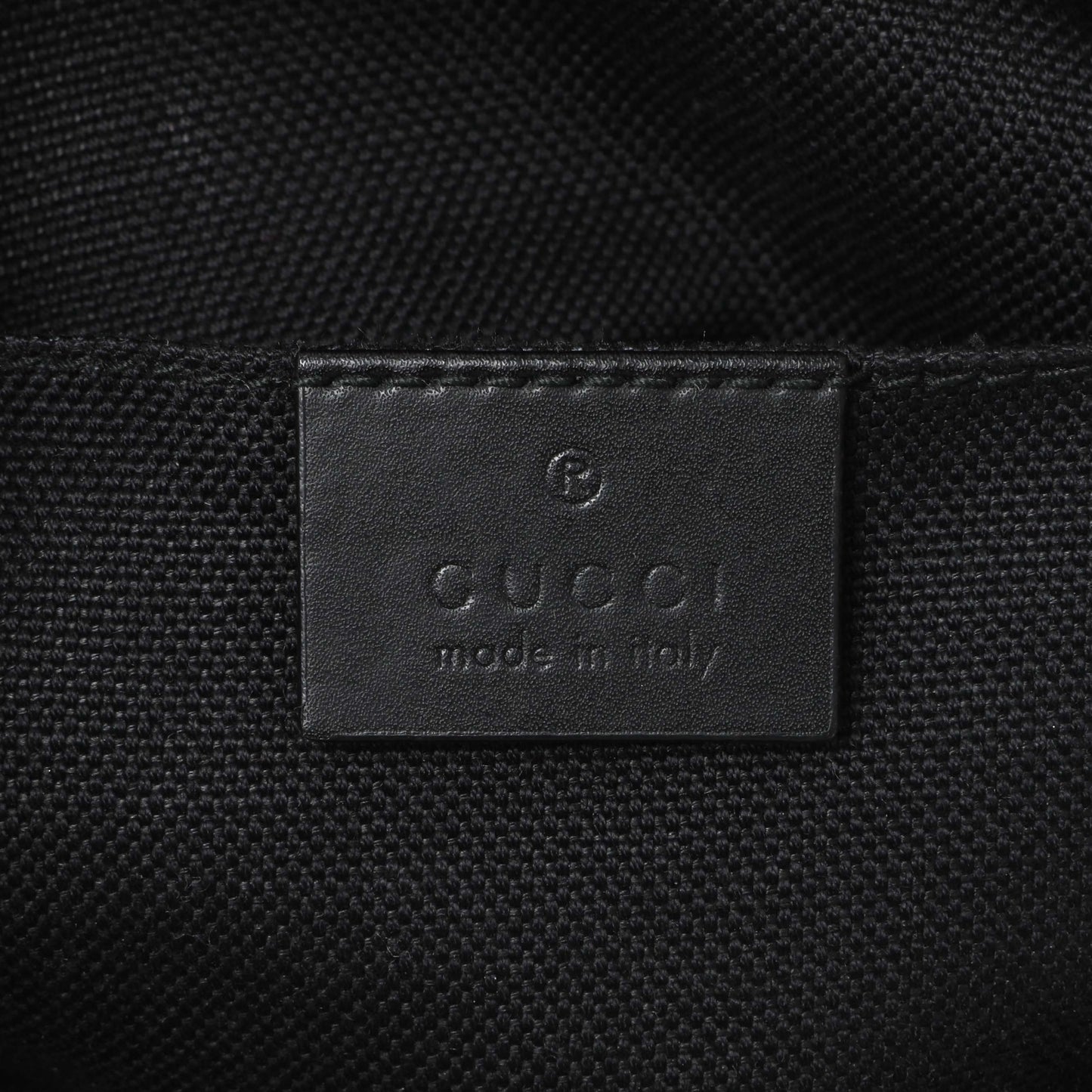 Exclusive Gucci GG Supreme Monogram Web Small Flat Messenger Bag — Detail View