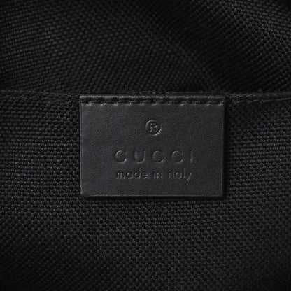 Exclusive Gucci GG Supreme Monogram Web Small Flat Messenger Bag — Detail View