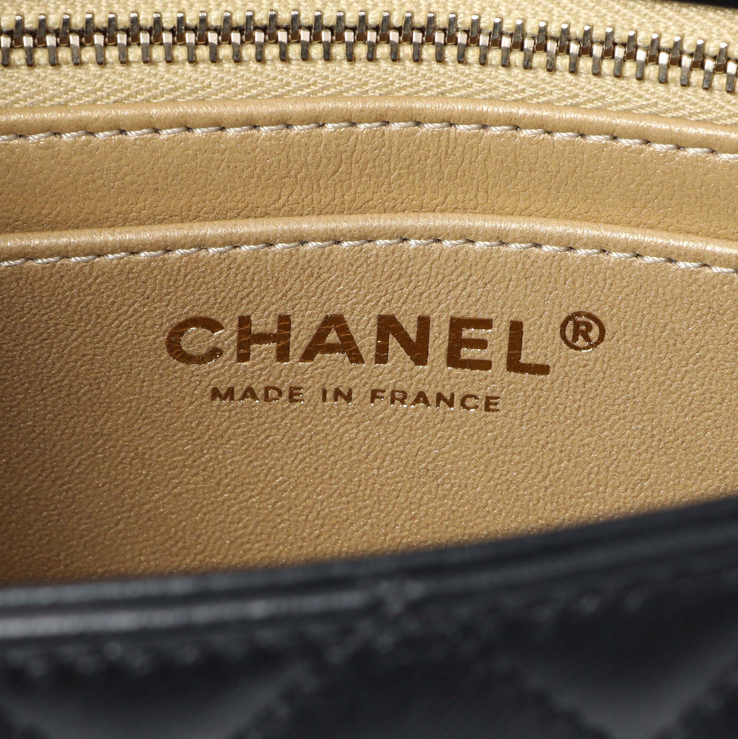 Exclusive Chanel Black Mini Rectangular Flap Bag with Camellia Adjusting Chain — Alternate View 10