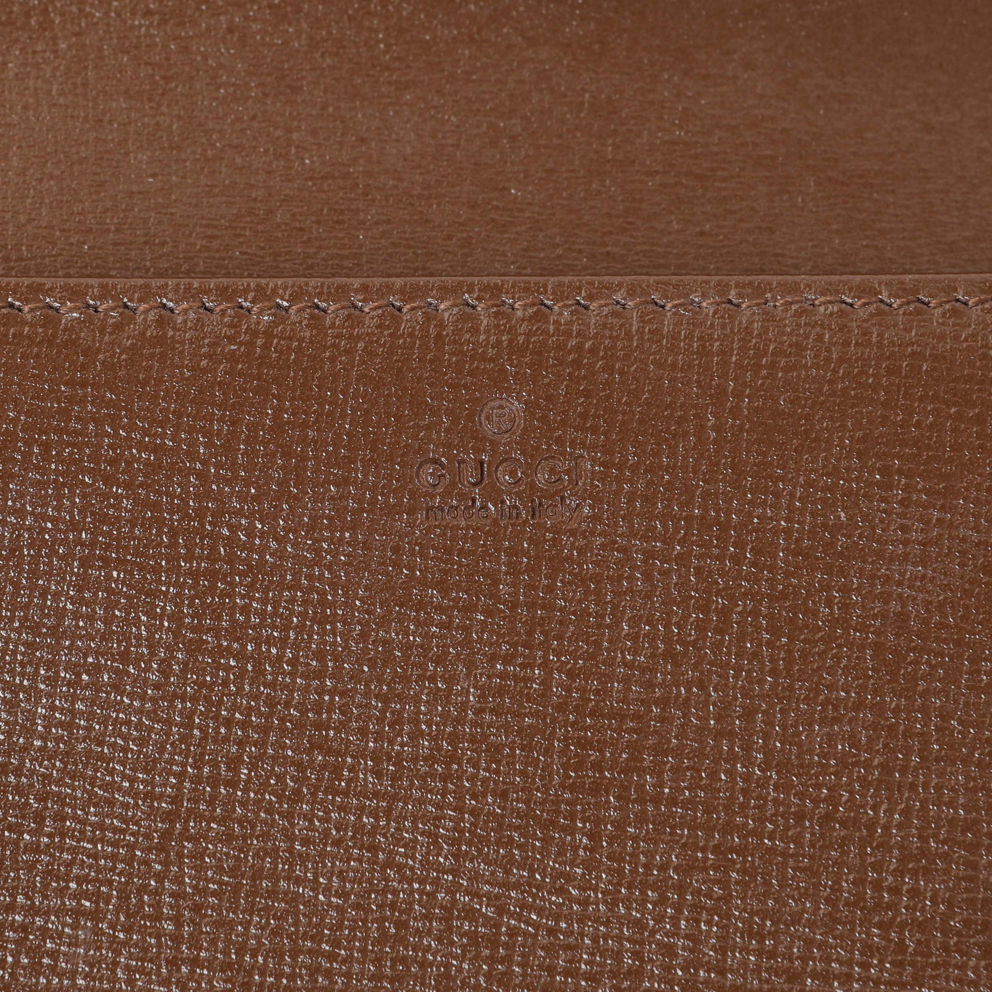 Exclusive Gucci Monogram 1955 Horsebit Wallet on Chain — Alternate View 9