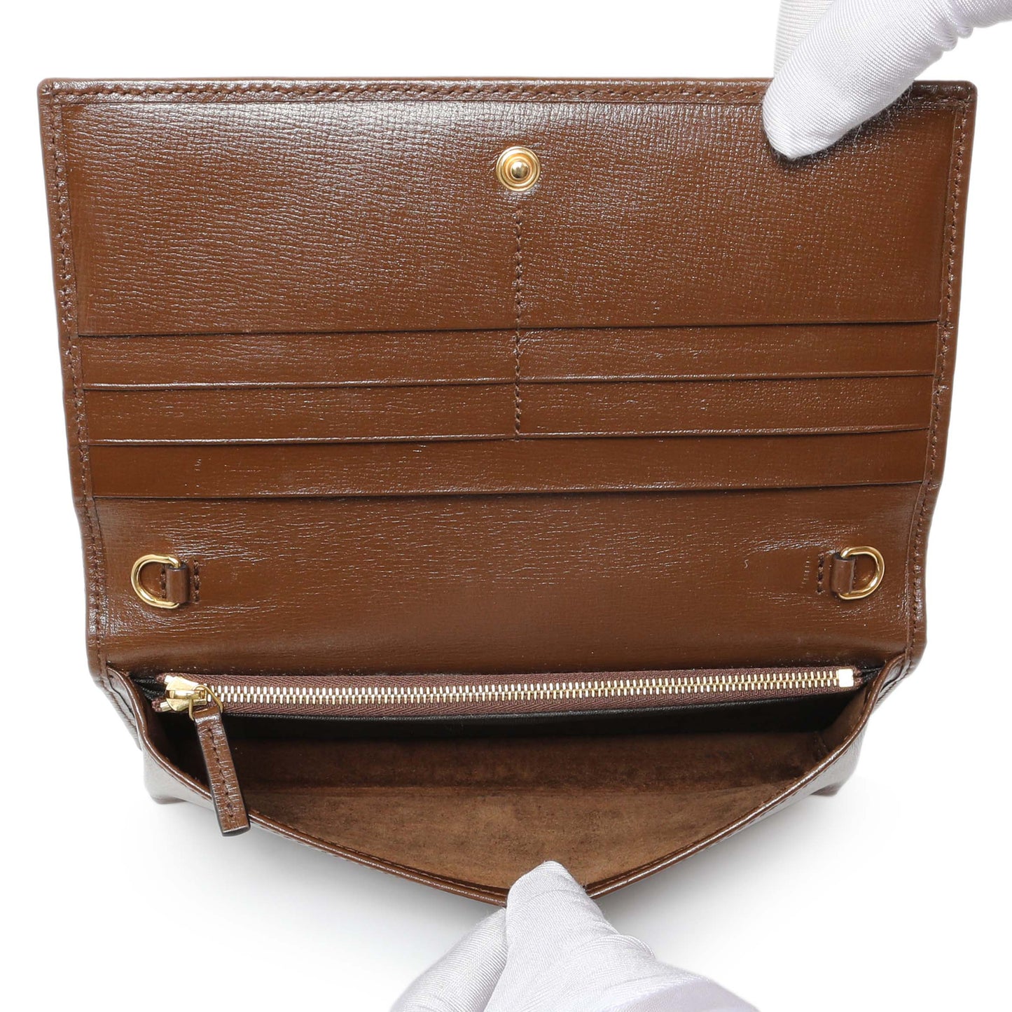 Exclusive Gucci Monogram 1955 Horsebit Wallet on Chain — Alternate View 8