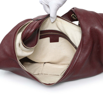 Exclusive Gucci Scarlatto Pebbled Leather Soho Shoulder Bag — Alternate View 8