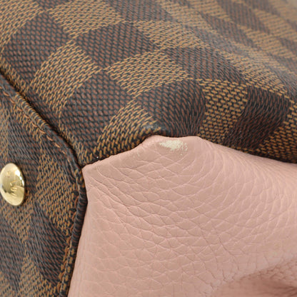 Exclusive Louis Vuitton Cuir Taurillon Damier Ebene Normandy Magnolia — Alternate View 7