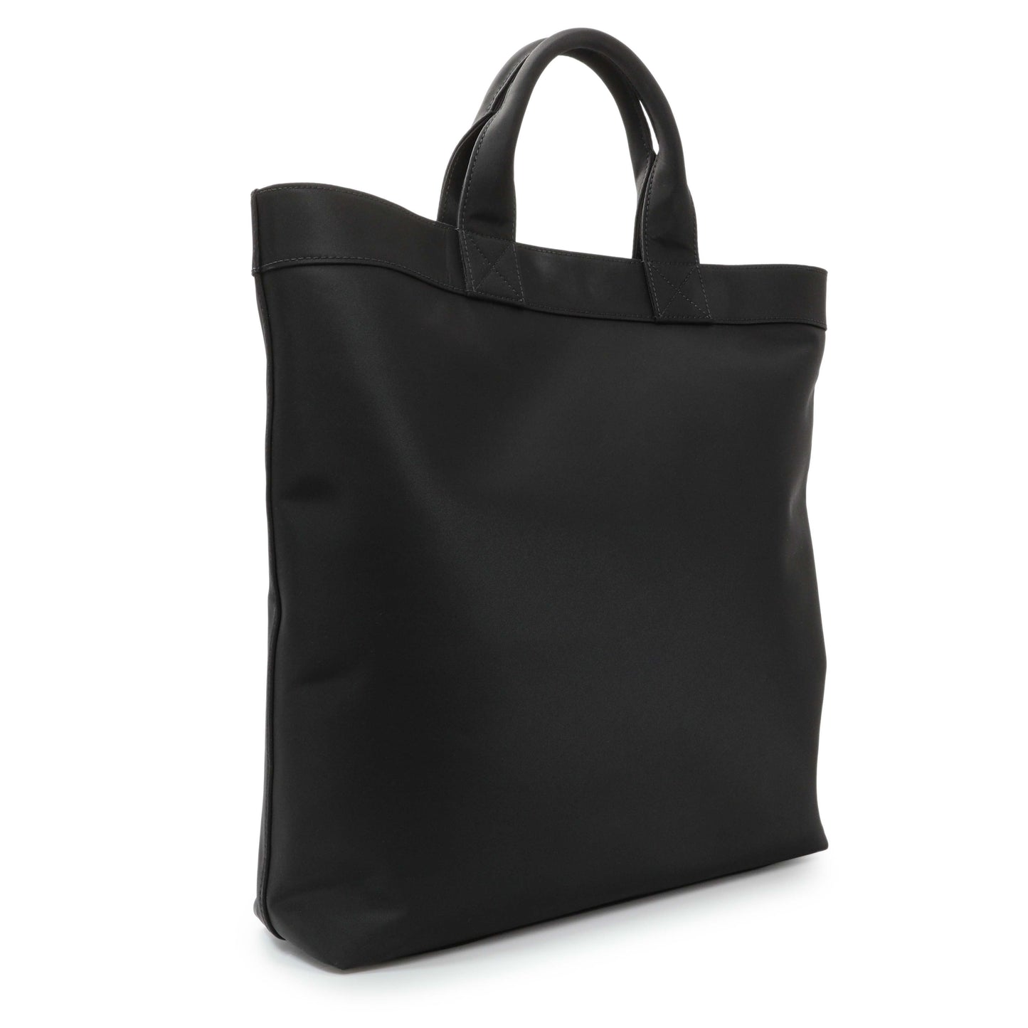 Exclusive Burberry Black Nylon Artie Tote — Side View