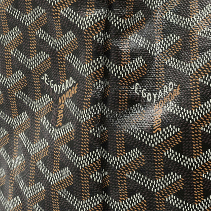 Exclusive Goyard Black Gold Goyardine Saint Louis GM — Alternate View 11