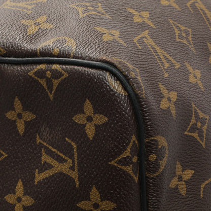 Exclusive Louis Vuitton Monogram Macassar Keepall 55 Bandouliere — Lifestyle View