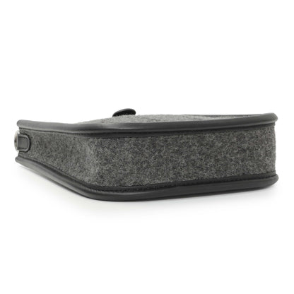 Exclusive Hermes Grey Feutre Swift Evelyne TPM — Top View