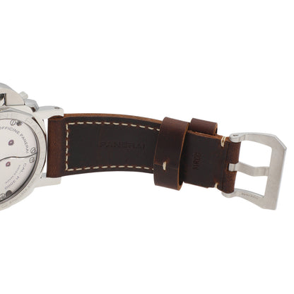 Exclusive Panerai Stainless Steel Luminor 1950 PAM00372 — Detail View