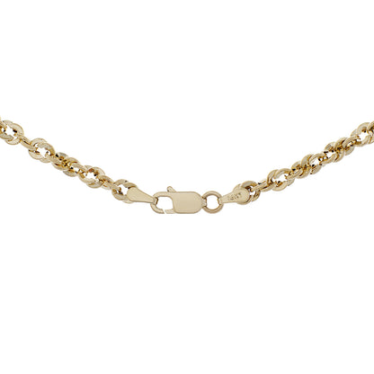 Exclusive 14K Yellow Gold 20" Chain — Side View