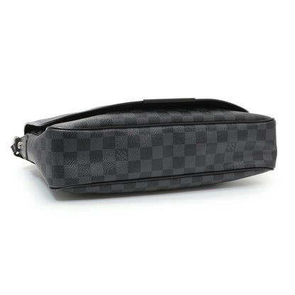 Exclusive Louis Vuitton Damier Graphite Daniel MM — Back View